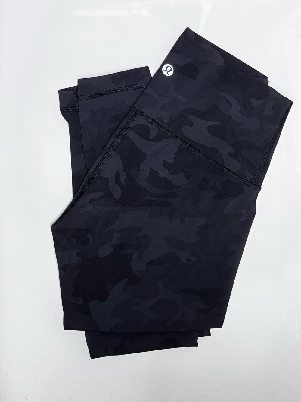 Lululemon Women's Black Camo High-Rise Leggings